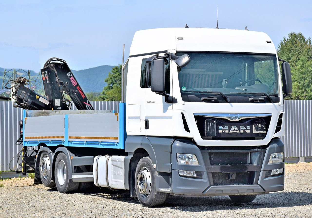 MAN TGX 26.440 Pritsche 6,20 m+HIAB 122 HIDUO/FUNK - Vinçli kamyon: fotoğraf 4 MAN TGX 26.440 Pritsche 6,20 m+HIAB 122 HIDUO/FUNK - Vinçli kamyon: fotoğraf 4