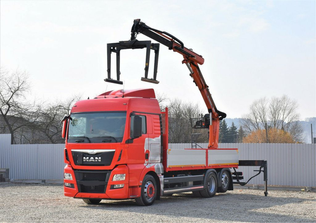 MAN TGX 26.440 Pritsche 6,60 m*TEREX 135.2-A11 - Vinçli kamyon: fotoğraf 2 MAN TGX 26.440 Pritsche 6,60 m*TEREX 135.2-A11 - Vinçli kamyon: fotoğraf 2