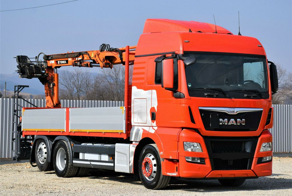 MAN TGX 26.440 Pritsche 6,60 m*TEREX 135.2-A11 - Vinçli kamyon: fotoğraf 3 MAN TGX 26.440 Pritsche 6,60 m*TEREX 135.2-A11 - Vinçli kamyon: fotoğraf 3