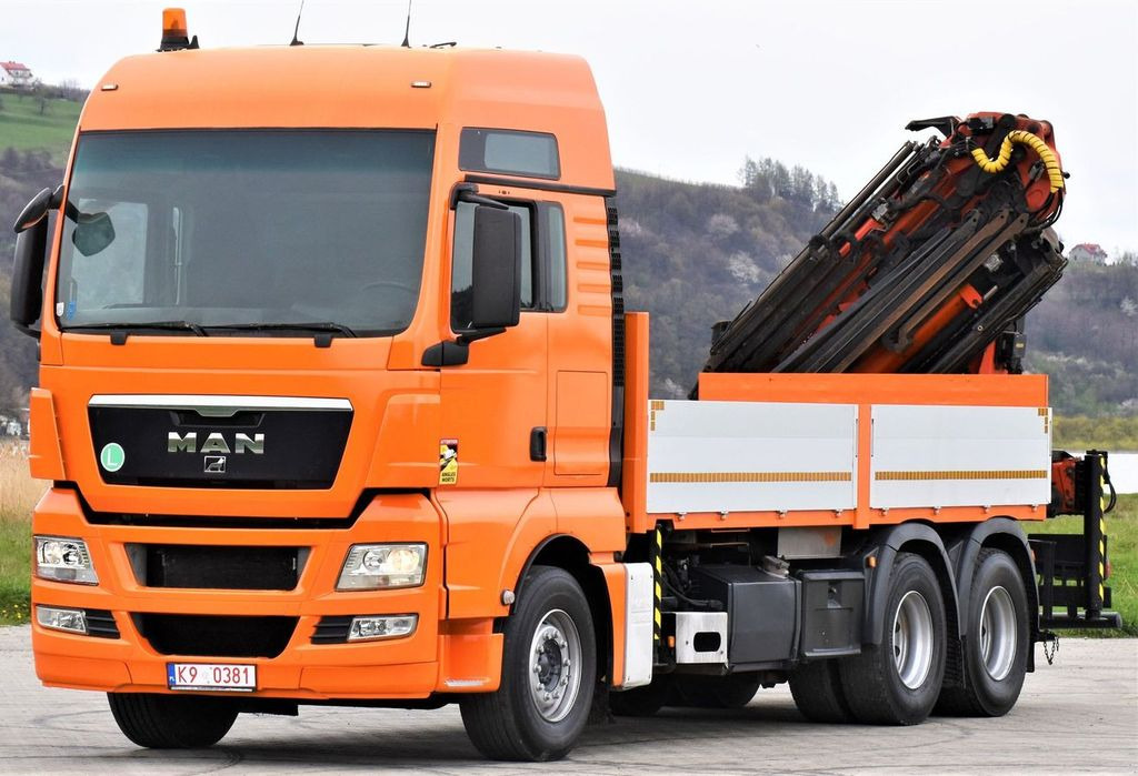 MAN TGX 28.540 * PK29002 + JIB PJ060/FUNK! - Vinçli kamyon, Sal/ Açık kasa kamyon: fotoğraf 3 MAN TGX 28.540 * PK29002 + JIB PJ060/FUNK! - Vinçli kamyon, Sal/ Açık kasa kamyon: fotoğraf 3