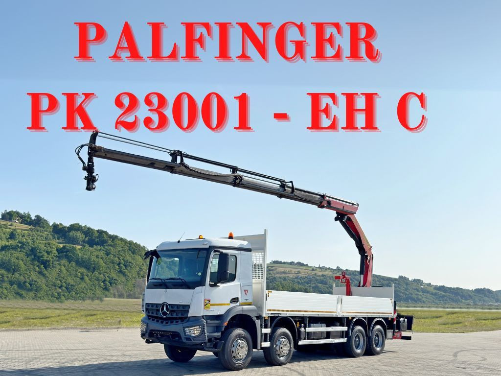 Mercedes-Benz ACTROS 3240 * PK 23001 - EH C+ FUNK / 8x4 * TOP - Vinçli kamyon: fotoğraf 1 Mercedes-Benz ACTROS 3240 * PK 23001 - EH C+ FUNK / 8x4 * TOP - Vinçli kamyon: fotoğraf 1
