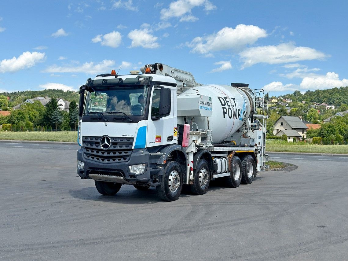 Mercedes-Benz AROCS 3743 * Betonpumpe + FUNK * 8x4 * TOP - Mobil beton pompası: fotoğraf 2 Mercedes-Benz AROCS 3743 * Betonpumpe + FUNK * 8x4 * TOP - Mobil beton pompası: fotoğraf 2