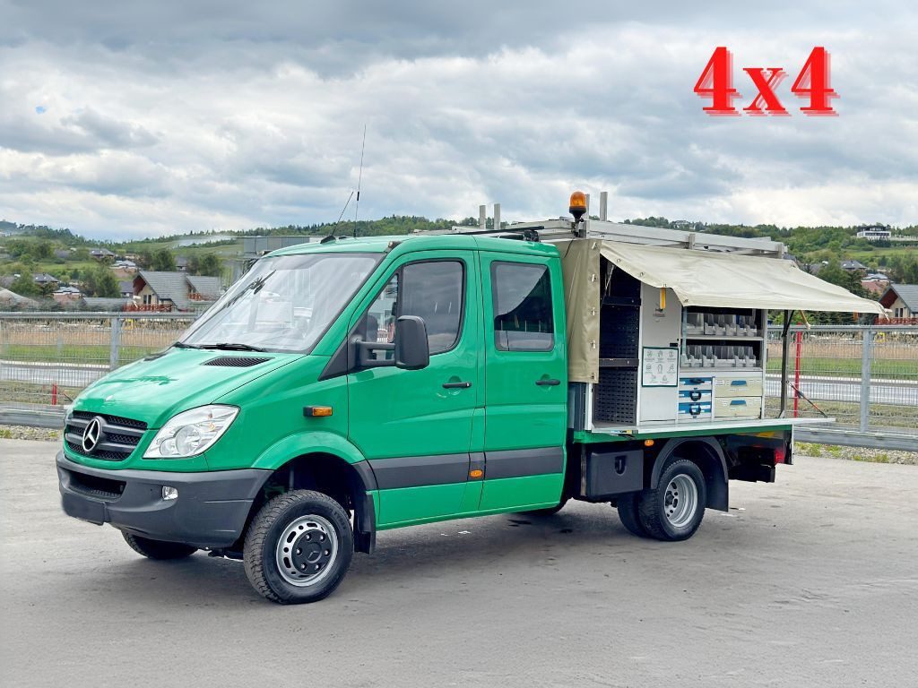 Mercedes-Benz Sprinter 516 CDI* Doppel Kabine! 4x4 *TOPZUSTAND - Damperli kamyonet: fotoğraf 1 Mercedes-Benz Sprinter 516 CDI* Doppel Kabine! 4x4 *TOPZUSTAND - Damperli kamyonet: fotoğraf 1