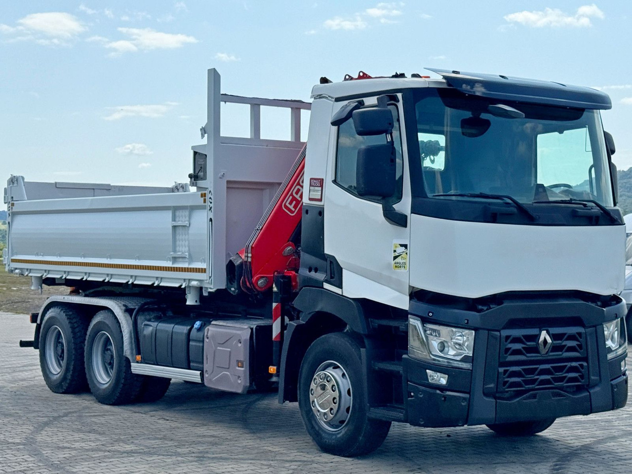 Renault C 430 * FASSI F165A.0.23 + FUNK * 6x4 - Damperli kamyon, Vinçli kamyon: fotoğraf 4 Renault C 430 * FASSI F165A.0.23 + FUNK * 6x4 - Damperli kamyon, Vinçli kamyon: fotoğraf 4