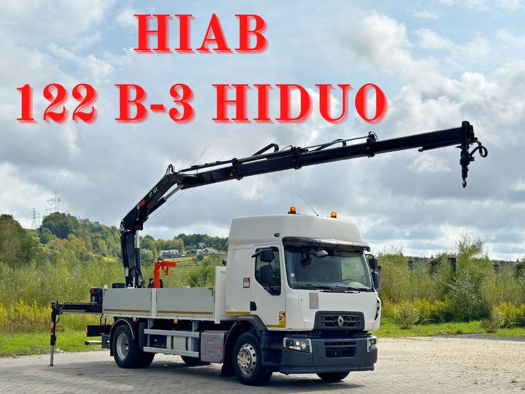 Renault C 430 * HIAB 122 B - 3 HIDUO + FUNK * TOP - Vinçli kamyon: fotoğraf 1 Renault C 430 * HIAB 122 B - 3 HIDUO + FUNK * TOP - Vinçli kamyon: fotoğraf 1