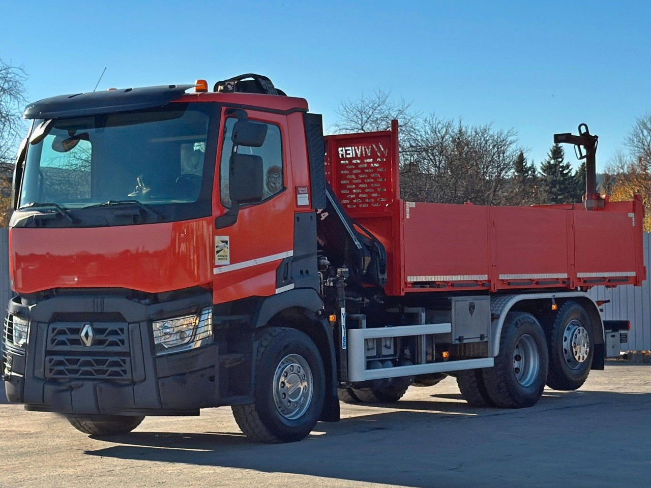 Renault C430 * HIAB 144 BS - 3 HIDUO+ FUNK/ 6x2 - Vinçli kamyon: fotoğraf 4 Renault C430 * HIAB 144 BS - 3 HIDUO+ FUNK/ 6x2 - Vinçli kamyon: fotoğraf 4