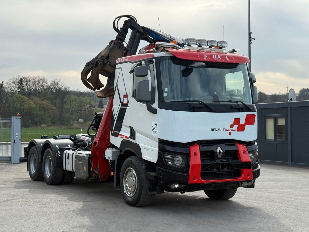 Renault C520 * ABROLLKIPPER 4,80 m * KESLA * 6x4! - Kancalı yükleyici kamyon, Vinçli kamyon: fotoğraf 4 Renault C520 * ABROLLKIPPER 4,80 m * KESLA * 6x4! - Kancalı yükleyici kamyon, Vinçli kamyon: fotoğraf 4