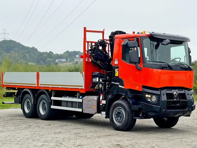 Renault K 380 * HIAB 166 BS-3 HIDUO + FUNK* 6x4 - Vinçli kamyon: fotoğraf 4 Renault K 380 * HIAB 166 BS-3 HIDUO + FUNK* 6x4 - Vinçli kamyon: fotoğraf 4