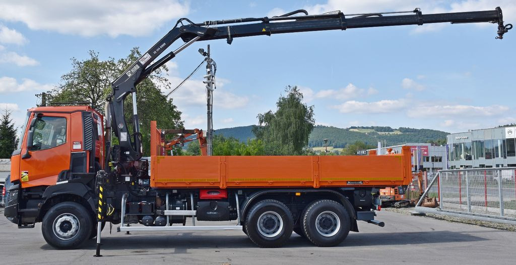 Renault K 430 * HIAB 144 B-3 HIDUO + FUNK / 6x4 - Vinçli kamyon, Damperli kamyon: fotoğraf 5 Renault K 430 * HIAB 144 B-3 HIDUO + FUNK / 6x4 - Vinçli kamyon, Damperli kamyon: fotoğraf 5
