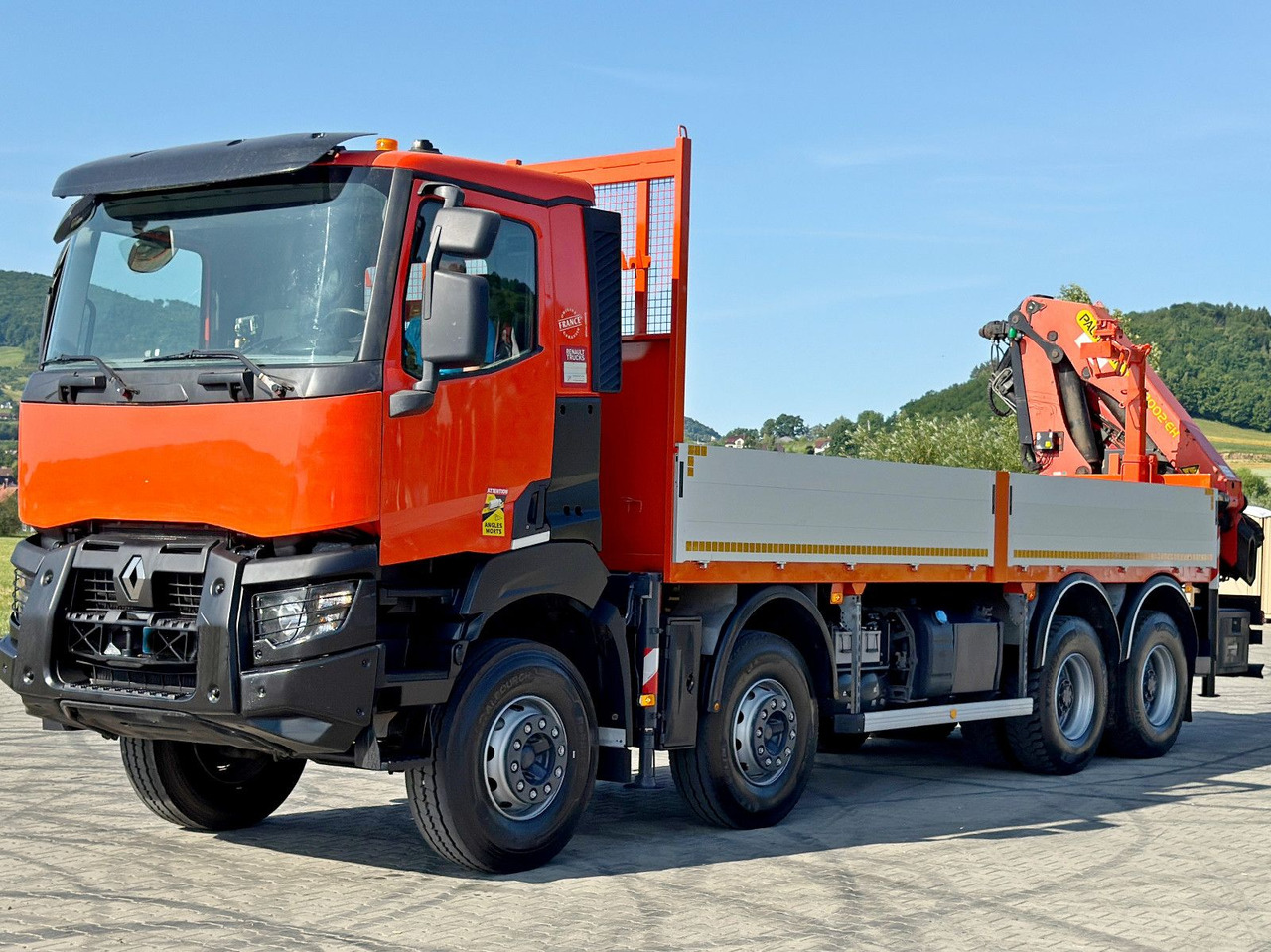 Renault K 430 * PK 22002 - EH C+ FUNK * 8x4 - Vinçli kamyon: fotoğraf 3 Renault K 430 * PK 22002 - EH C+ FUNK * 8x4 - Vinçli kamyon: fotoğraf 3