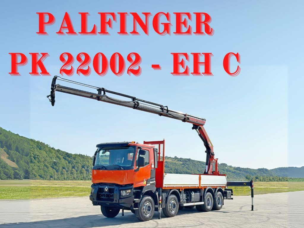 Renault K 430 * PK 22002 - EH C+ FUNK * 8x4 - Vinçli kamyon: fotoğraf 1 Renault K 430 * PK 22002 - EH C+ FUNK * 8x4 - Vinçli kamyon: fotoğraf 1