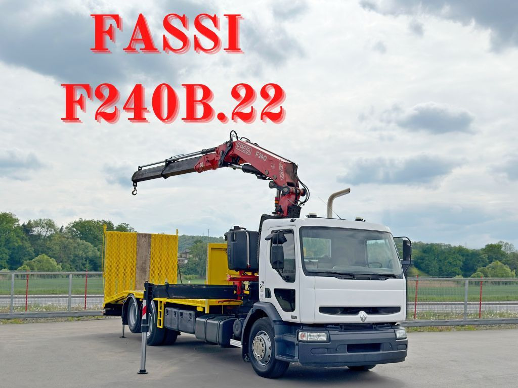 Renault PREMIUM 320 * FASSI F240B.22 + FUNK* TOP - Çekici kamyonu: fotoğraf 1 Renault PREMIUM 320 * FASSI F240B.22 + FUNK* TOP - Çekici kamyonu: fotoğraf 1