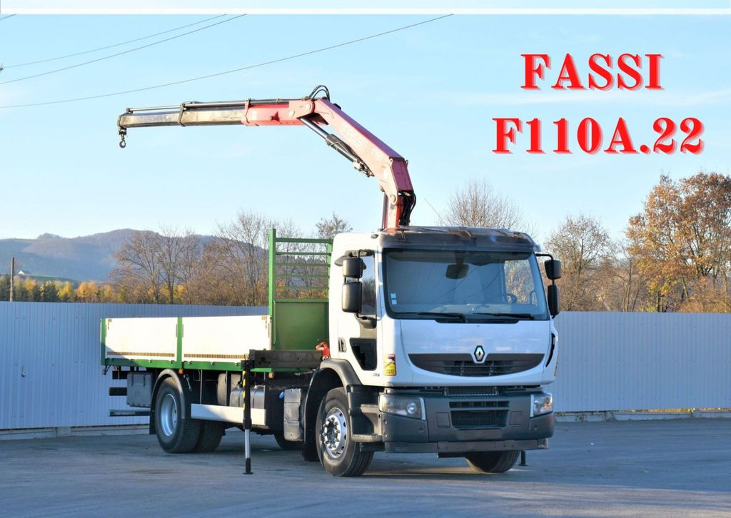 Renault Premium 370* FASSI F110A.22 * TOPZUSTAND Renault Premium 370* FASSI F110A.22 * TOPZUSTAND - Vinçli kamyon: fotoğraf 1 Renault Premium 370* FASSI F110A.22 * TOPZUSTAND Renault Premium 370* FASSI F110A.22 * TOPZUSTAND - Vinçli kamyon: fotoğraf 1