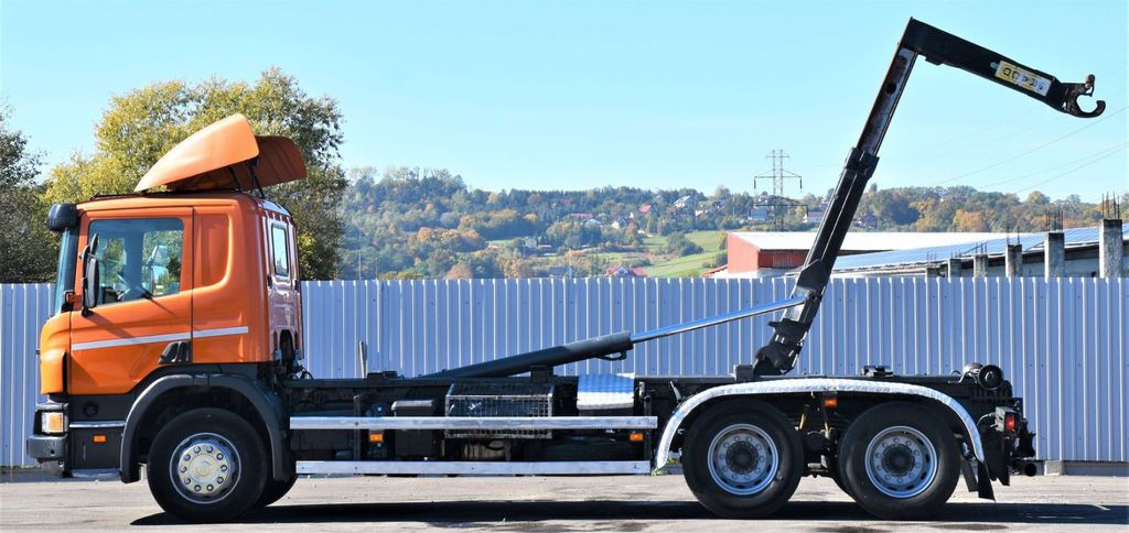 Scania P 440 Abrollkipper * 6x4* Top Zustand ! - Kancalı yükleyici kamyon: fotoğraf 5 Scania P 440 Abrollkipper * 6x4* Top Zustand ! - Kancalı yükleyici kamyon: fotoğraf 5