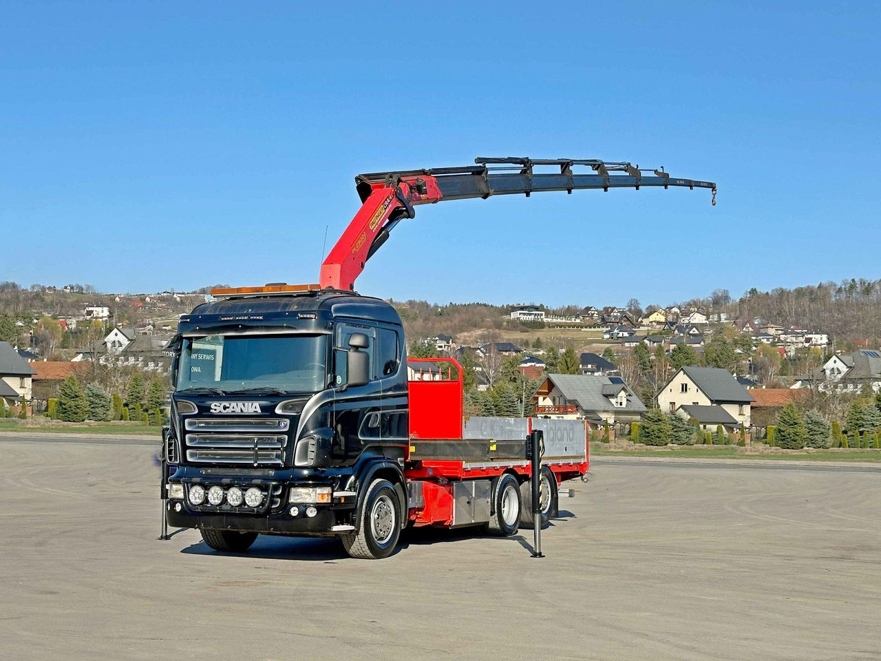 Scania P450 *PRITSCHE 5,05m * PK 29002/FUNK *TOPZUSTAND - Vinçli kamyon: fotoğraf 2 Scania P450 *PRITSCHE 5,05m * PK 29002/FUNK *TOPZUSTAND - Vinçli kamyon: fotoğraf 2