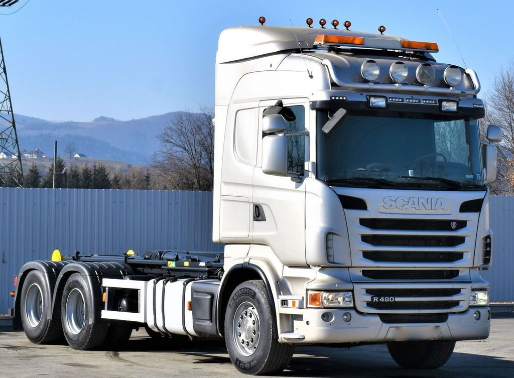 Scania R 480 Abrollkipper * 6x4 * Top Zustand ! Scania R 480 Abrollkipper * 6x4 * Top Zustand ! - Kancalı yükleyici kamyon: fotoğraf 3 Scania R 480 Abrollkipper * 6x4 * Top Zustand ! Scania R 480 Abrollkipper * 6x4 * Top Zustand ! - Kancalı yükleyici kamyon: fotoğraf 3