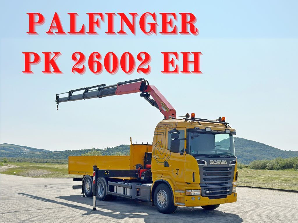 Scania R 500 * PK 26002 EH + FUNK * TOPZUSTAND - Vinçli kamyon: fotoğraf 1 Scania R 500 * PK 26002 EH + FUNK * TOPZUSTAND - Vinçli kamyon: fotoğraf 1