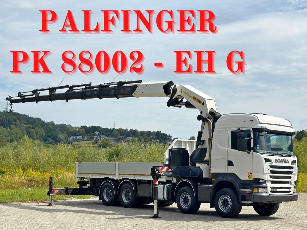 Scania R 500 * PK 88002 - EH G + FUNK * 8x4 *TOPZUSTAND - Vinçli kamyon: fotoğraf 1 Scania R 500 * PK 88002 - EH G + FUNK * 8x4 *TOPZUSTAND - Vinçli kamyon: fotoğraf 1