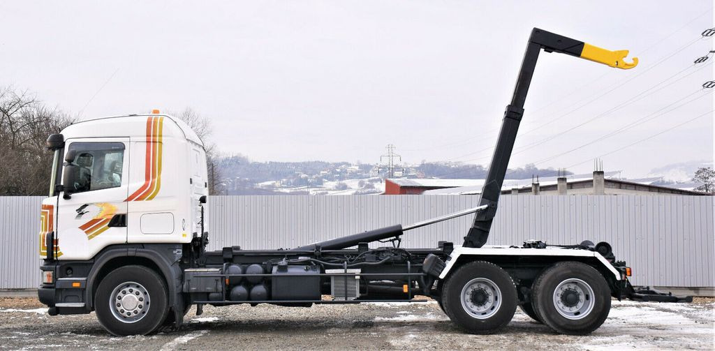 Scania R124 470 Abrollkipper *6x2* Top Zustand ! Scania R124 470 Abrollkipper * 6x2 * Motor Problem - Kancalı yükleyici kamyon: fotoğraf 5 Scania R124 470 Abrollkipper *6x2* Top Zustand ! Scania R124 470 Abrollkipper * 6x2 * Motor Problem - Kancalı yükleyici kamyon: fotoğraf 5