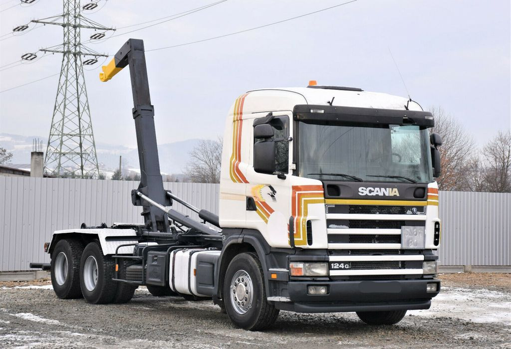 Scania R124 470 Abrollkipper *6x2* Top Zustand ! Scania R124 470 Abrollkipper * 6x2 * Motor Problem - Kancalı yükleyici kamyon: fotoğraf 1 Scania R124 470 Abrollkipper *6x2* Top Zustand ! Scania R124 470 Abrollkipper * 6x2 * Motor Problem - Kancalı yükleyici kamyon: fotoğraf 1