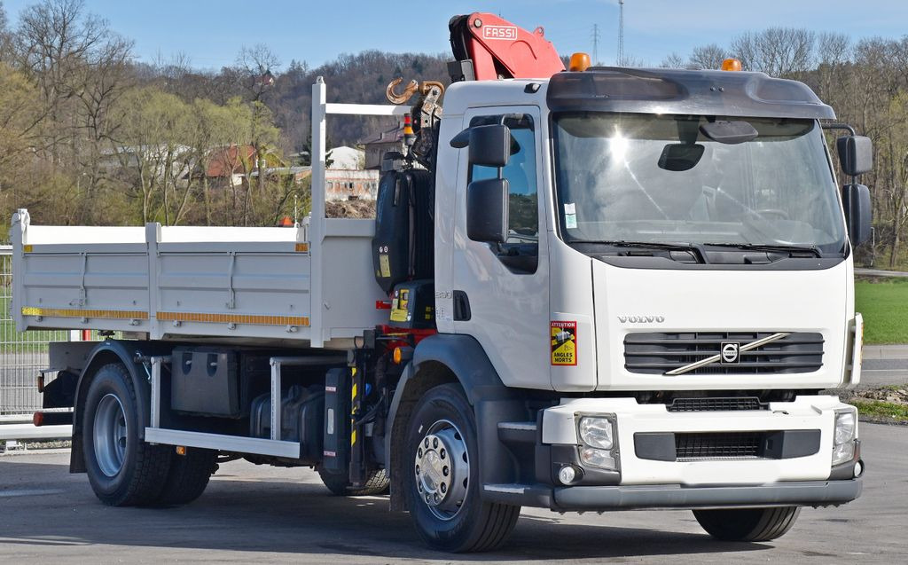 Volvo FL 290 KIPPER 4,90m * FASSI F95A.22 + FUNK * TOP - Vinçli kamyon, Damperli kamyon: fotoğraf 3 Volvo FL 290 KIPPER 4,90m * FASSI F95A.22 + FUNK * TOP - Vinçli kamyon, Damperli kamyon: fotoğraf 3