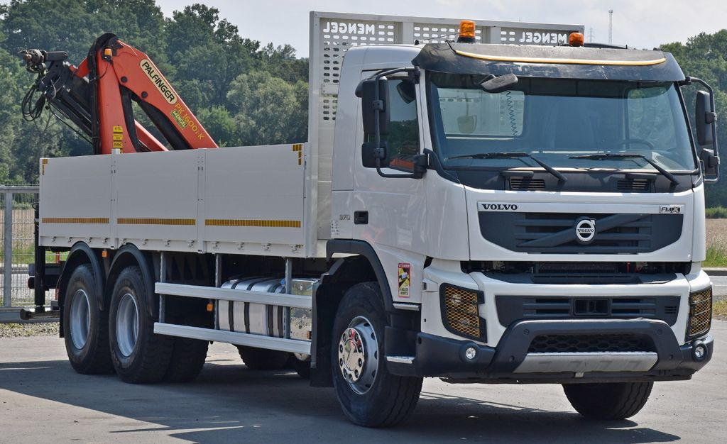 Volvo FMX 370 PRITSCHE 6,60m *PK 16001 - KB+FUNK/6x4 - Vinçli kamyon, Damperli kamyon: fotoğraf 3 Volvo FMX 370 PRITSCHE 6,60m *PK 16001 - KB+FUNK/6x4 - Vinçli kamyon, Damperli kamyon: fotoğraf 3