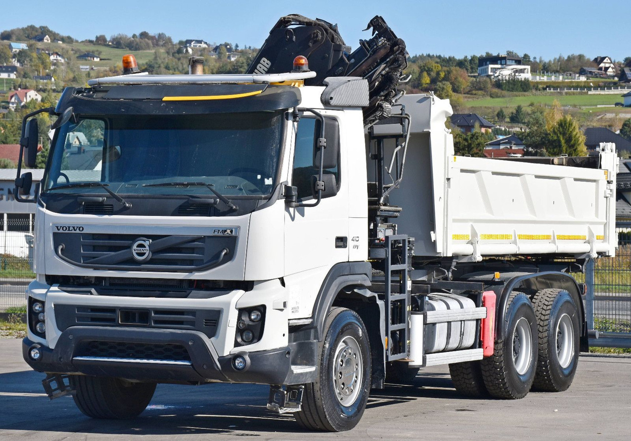 Volvo FMX 410 Kipper 5,20m*HIAB 122 D-4 HIDUO/FUNK*6x4 - Vinçli kamyon: fotoğraf 5 Volvo FMX 410 Kipper 5,20m*HIAB 122 D-4 HIDUO/FUNK*6x4 - Vinçli kamyon: fotoğraf 5