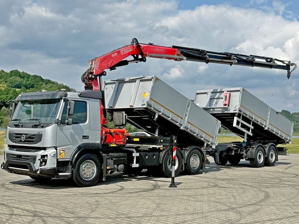 Volvo FMX 420* FASSI F275.2.25 + FUNK + Anhänger / TOP - Vinçli kamyon: fotoğraf 2 Volvo FMX 420* FASSI F275.2.25 + FUNK + Anhänger / TOP - Vinçli kamyon: fotoğraf 2