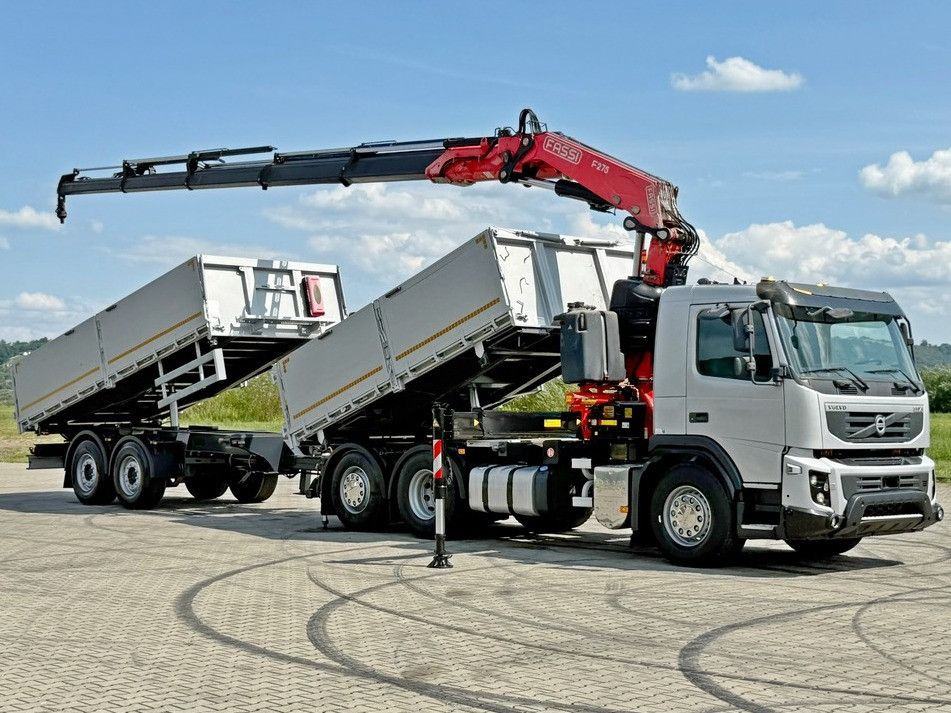 Volvo FMX 420* FASSI F275.2.25 + FUNK + Anhänger / TOP - Damperli kamyon, Vinçli kamyon: fotoğraf 2 Volvo FMX 420* FASSI F275.2.25 + FUNK + Anhänger / TOP - Damperli kamyon, Vinçli kamyon: fotoğraf 2