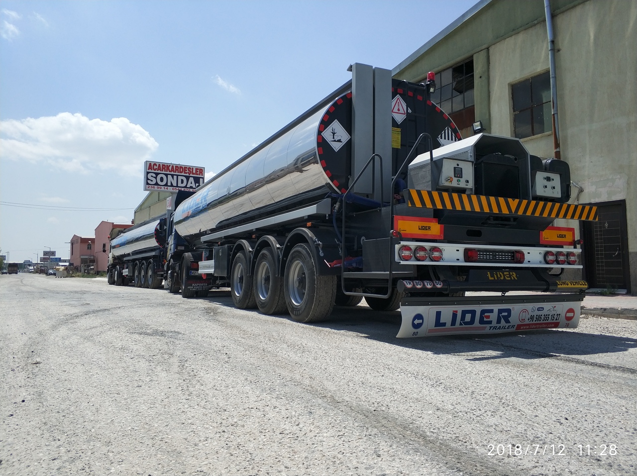 LIDER 2024 MODELS NEW LIDER TRAILER MANUFACTURER COMPANY - Tanker dorse: fotoğraf 5 LIDER 2024 MODELS NEW LIDER TRAILER MANUFACTURER COMPANY - Tanker dorse: fotoğraf 5