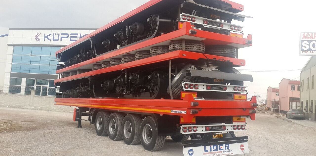 LIDER 2024 YEAR NEW TRAILER FOR SALE (MANUFACTURER COMPANY) - Platform/ Açık kasa römork: fotoğraf 1 LIDER 2024 YEAR NEW TRAILER FOR SALE (MANUFACTURER COMPANY) - Platform/ Açık kasa römork: fotoğraf 1
