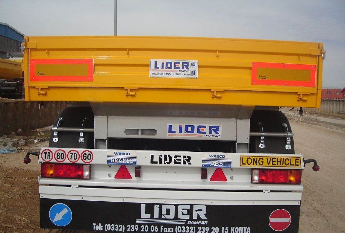 Yeni Platform/ Açık kasa römork LIDER 2024 YEAR NEW TRAILER FOR SALE (MANUFACTURER COMPANY): fotoğraf 6
