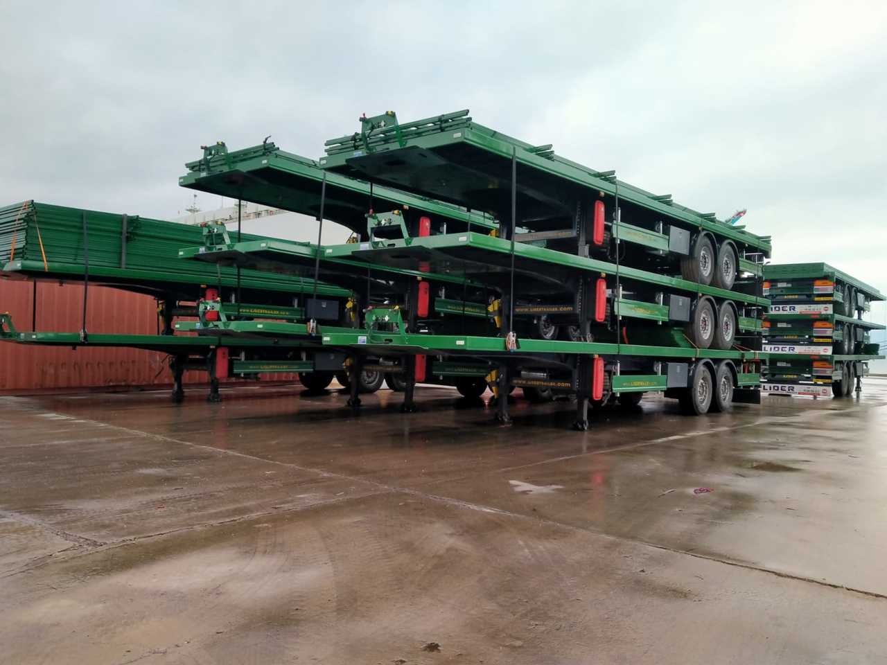 LIDER 2025 MODEL NEW DIRECTLY FROM MANUFACTURER FACTORY AVAILABLE READ - Konteynır taşıyıcı/ Yedek karoser dorse: fotoğraf 1 LIDER 2025 MODEL NEW DIRECTLY FROM MANUFACTURER FACTORY AVAILABLE READ - Konteynır taşıyıcı/ Yedek karoser dorse: fotoğraf 1