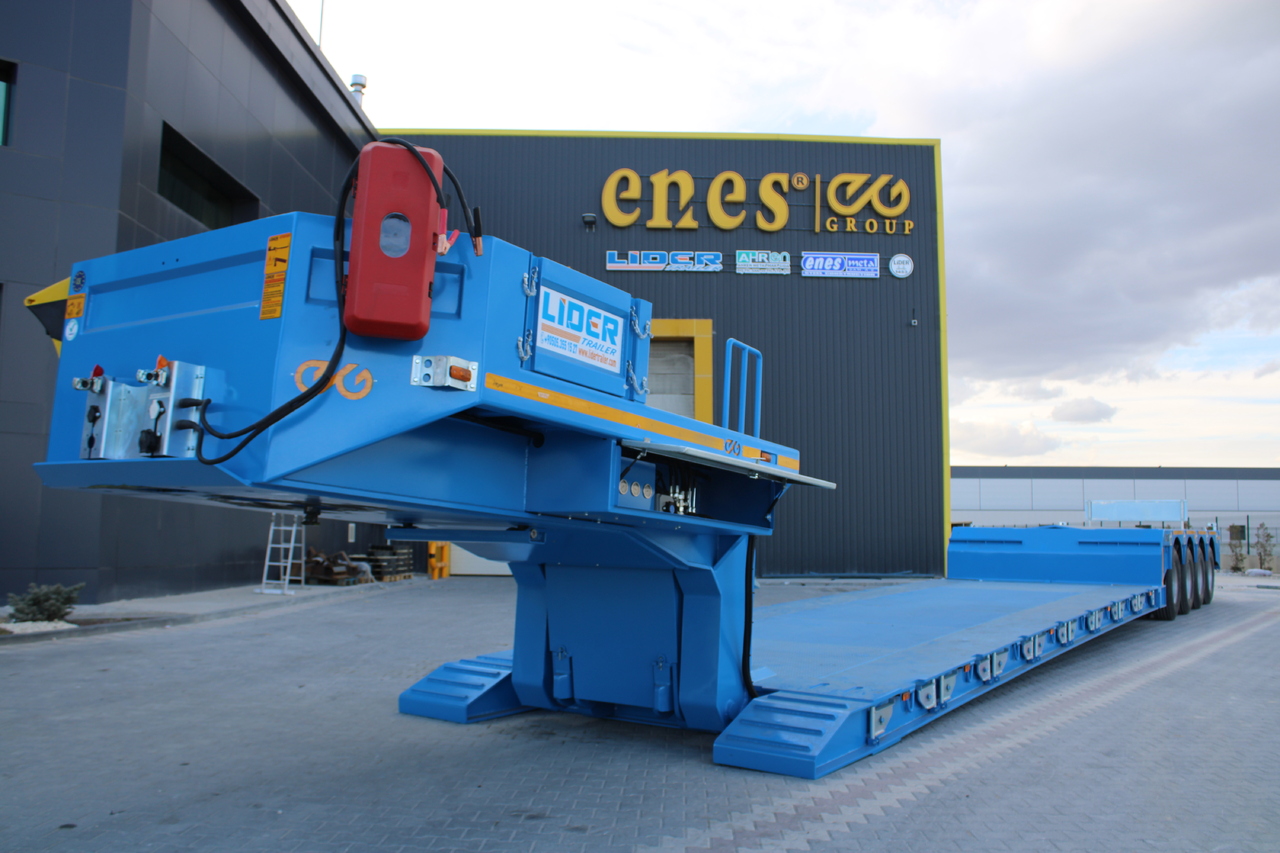 LIDER 2025 READY IN STOCK UNUSED FRONT LOADING - Alçak çerçeveli platform dorse: fotoğraf 3 LIDER 2025 READY IN STOCK UNUSED FRONT LOADING - Alçak çerçeveli platform dorse: fotoğraf 3