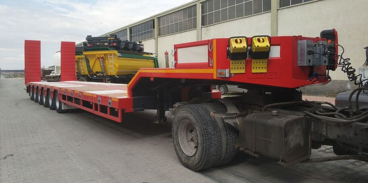 LIDER 2025 model 150 Tons capacity Lowbed semi trailer - Alçak çerçeveli platform dorse: fotoğraf 3 LIDER 2025 model 150 Tons capacity Lowbed semi trailer - Alçak çerçeveli platform dorse: fotoğraf 3