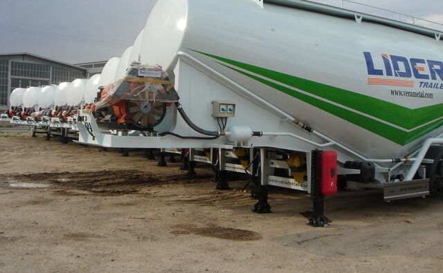 LIDER NEW ciment remorque 2024 YEAR (MANUFACTURER COMPANY) - Tanker dorse: fotoğraf 1 LIDER NEW ciment remorque 2024 YEAR (MANUFACTURER COMPANY) - Tanker dorse: fotoğraf 1