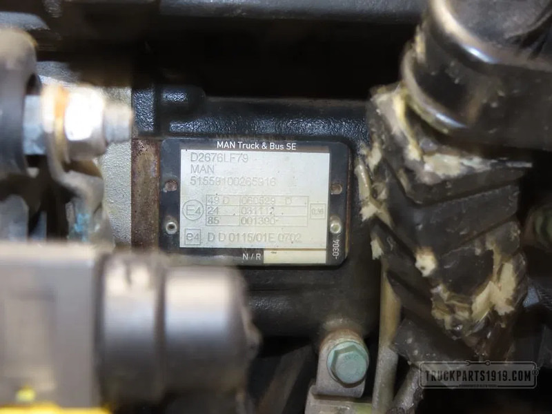 MAN Motor D2676LF79 E6 - Motor - Kamyon: fotoğraf 3 MAN Motor D2676LF79 E6 - Motor - Kamyon: fotoğraf 3