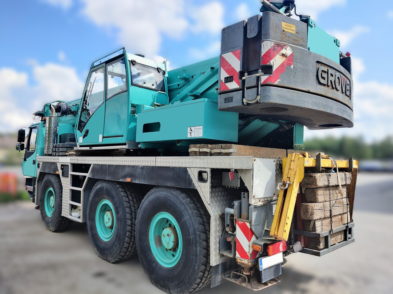 Grove GMK 3055 - Mobil vinç: fotoğraf 2 Grove GMK 3055 - Mobil vinç: fotoğraf 2