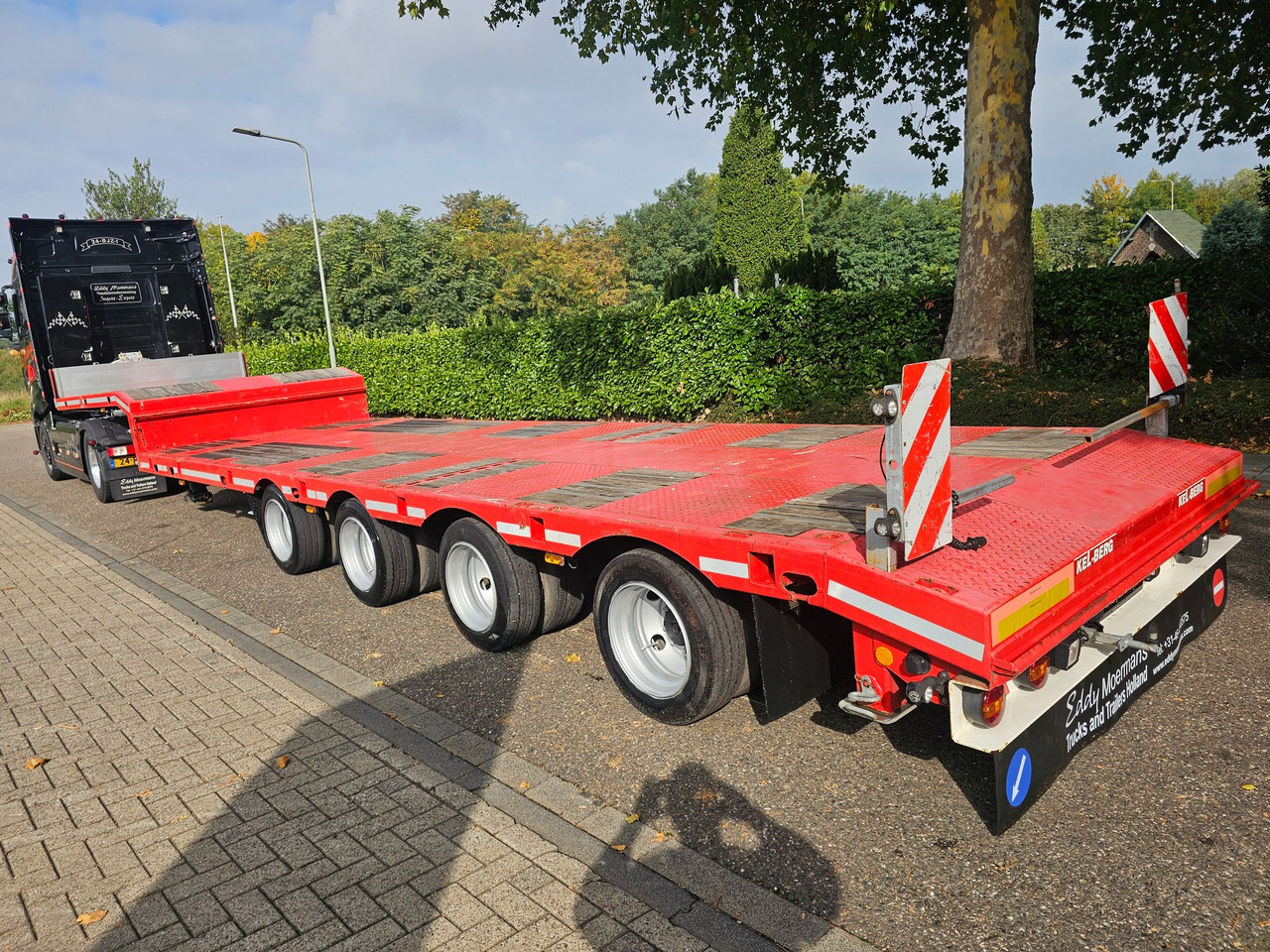 Kel-berg E50 S4 Telescopic - Alçak çerçeveli platform dorse: fotoğraf 4 Kel-berg E50 S4 Telescopic - Alçak çerçeveli platform dorse: fotoğraf 4