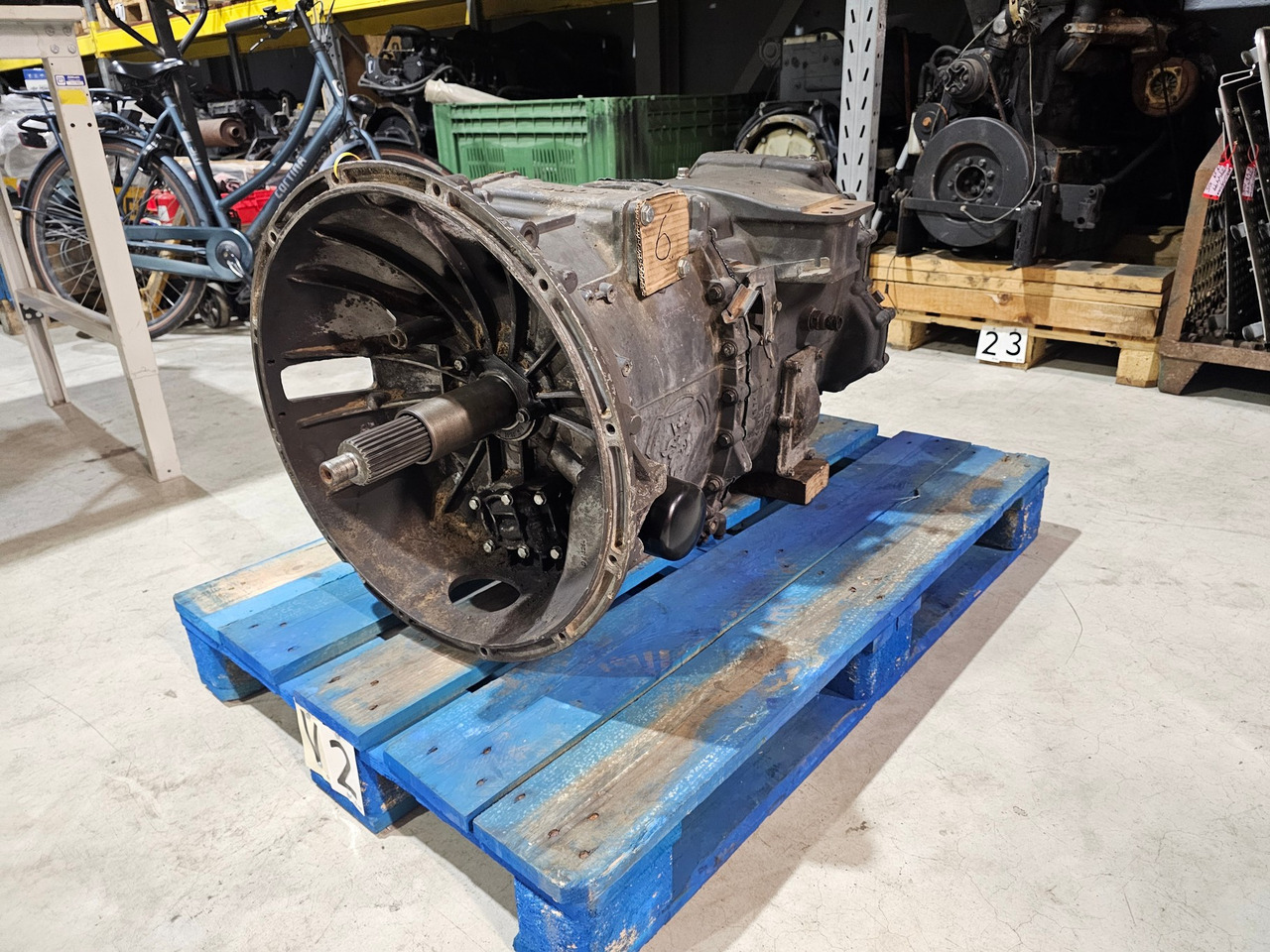 Scania GRS905 - Vites kutusu - Kamyon: fotoğraf 1 Scania GRS905 - Vites kutusu - Kamyon: fotoğraf 1