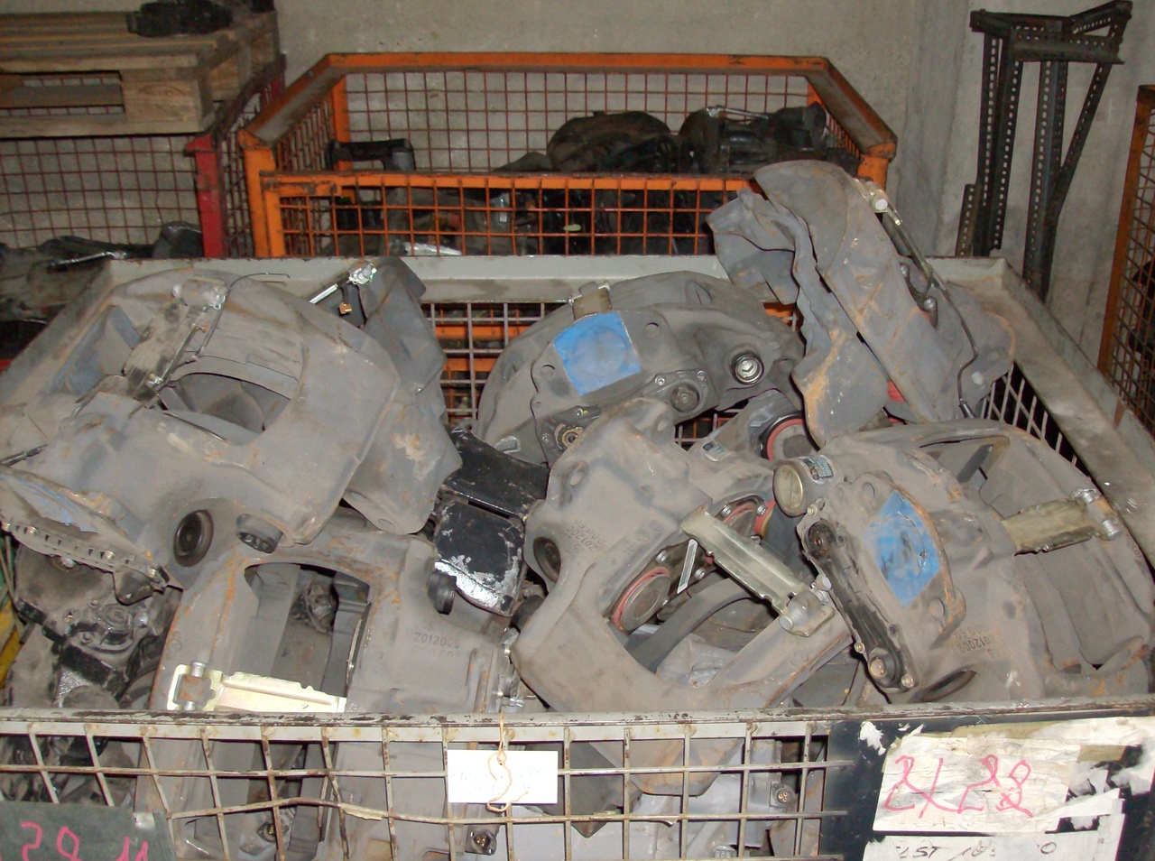 Fren kaliper - Kamyon BRAKE CALIPER ACTROS MP2-MP3-MP4: fotoğraf 12