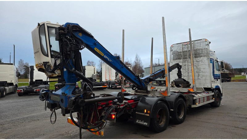 Volvo FH540 6x4 complete with crane - Tomruk kamyonu, Vinçli kamyon: fotoğraf 3 Volvo FH540 6x4 complete with crane - Tomruk kamyonu, Vinçli kamyon: fotoğraf 3