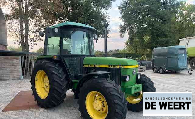 John Deere 2850 sa - Traktör: fotoğraf 3 John Deere 2850 sa - Traktör: fotoğraf 3