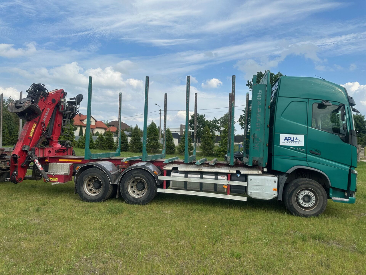 Tomruk kamyonu, Vinçli kamyon VOLVO FH500 do przewozu drewna: fotoğraf 8 Tomruk kamyonu, Vinçli kamyon VOLVO FH500 do przewozu drewna: fotoğraf 8