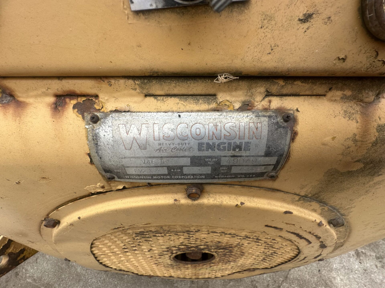 WISCONSIN ENGINE V461D poboczarka - Skreyper: fotoğraf 4 WISCONSIN ENGINE V461D poboczarka - Skreyper: fotoğraf 4