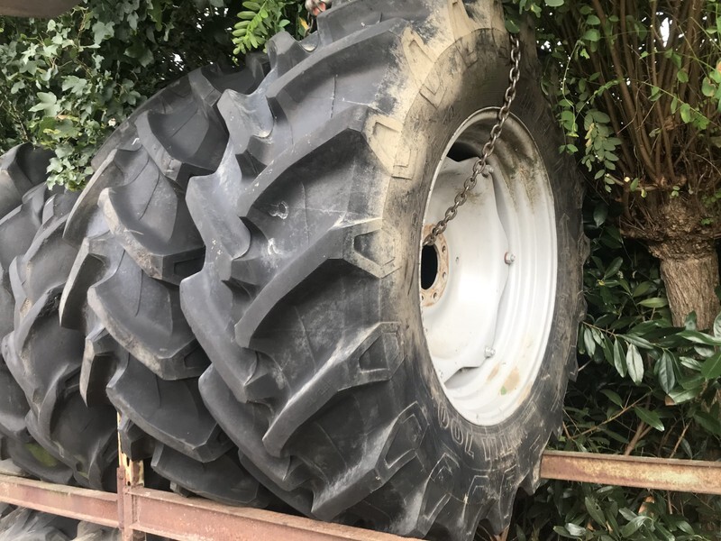480/70R30 stel wielen - Komple tekerlek - Tarım araçları: fotoğraf 1 480/70R30 stel wielen - Komple tekerlek - Tarım araçları: fotoğraf 1
