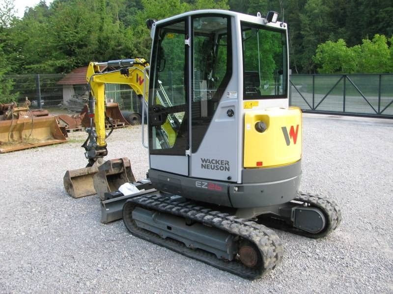 Wacker Neuson EZ26 2 žlici + NOVO kladivo - Mini ekskavatör: fotoğraf 4 Wacker Neuson EZ26 2 žlici + NOVO kladivo - Mini ekskavatör: fotoğraf 4