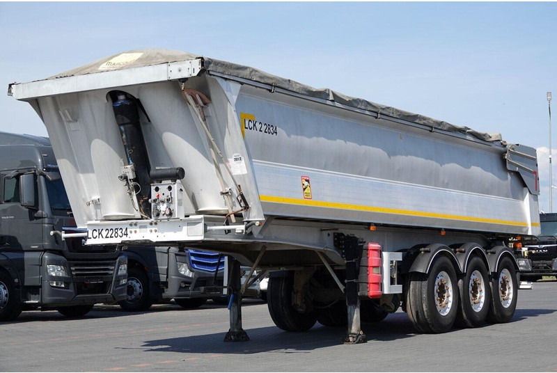 Benalu WYWROTKA 27 m3 / ALUMINIOWA / HYDRAULICZNA KLAPA / 2 OSIE PODNOS - Damperli dorse: fotoğraf 2 Benalu WYWROTKA 27 m3 / ALUMINIOWA / HYDRAULICZNA KLAPA / 2 OSIE PODNOS - Damperli dorse: fotoğraf 2