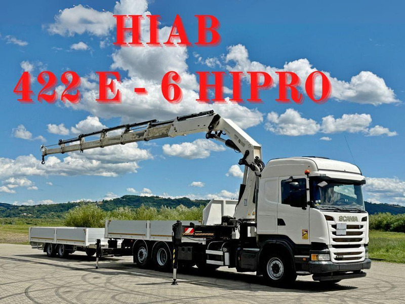 Scania R440 * HIAB 422 E-6 HIPRO + FUNK + Anhänger!*TOP - Çekici: fotoğraf 1 Scania R440 * HIAB 422 E-6 HIPRO + FUNK + Anhänger!*TOP - Çekici: fotoğraf 1