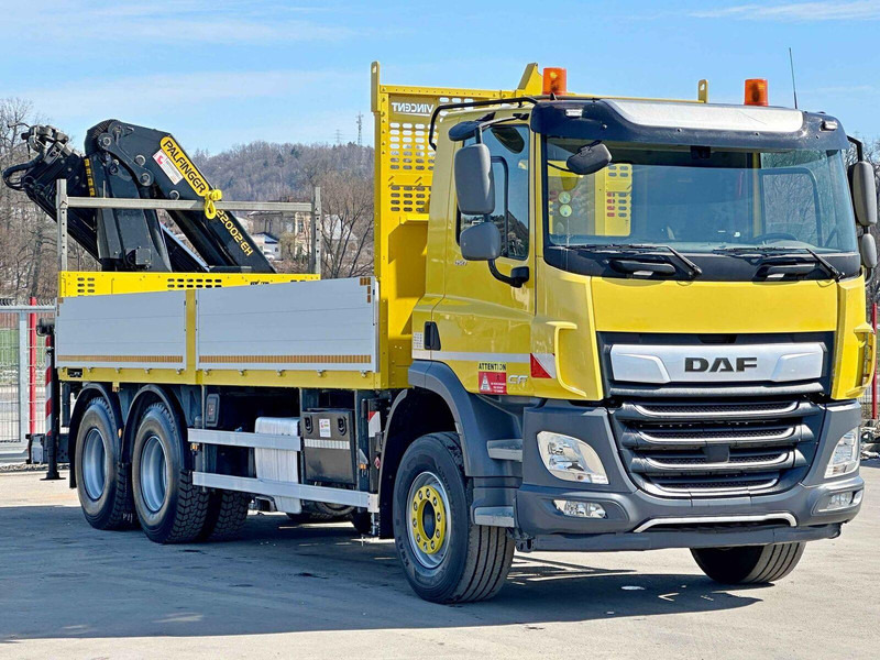 DAF CF 450 * PK 22002 - EH D + FUNK * 6x4 * TOP - Sal/ Açık kasa kamyon, Vinçli kamyon: fotoğraf 3 DAF CF 450 * PK 22002 - EH D + FUNK * 6x4 * TOP - Sal/ Açık kasa kamyon, Vinçli kamyon: fotoğraf 3